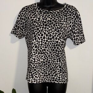 Leopard Print Women's Top by KIKIT